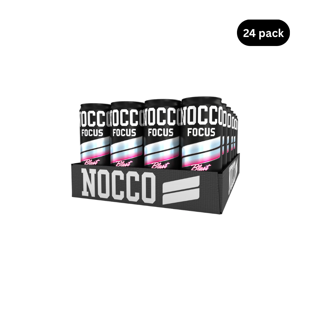 NOCCO FOCUS 3 Raspberry Blast 24-pack