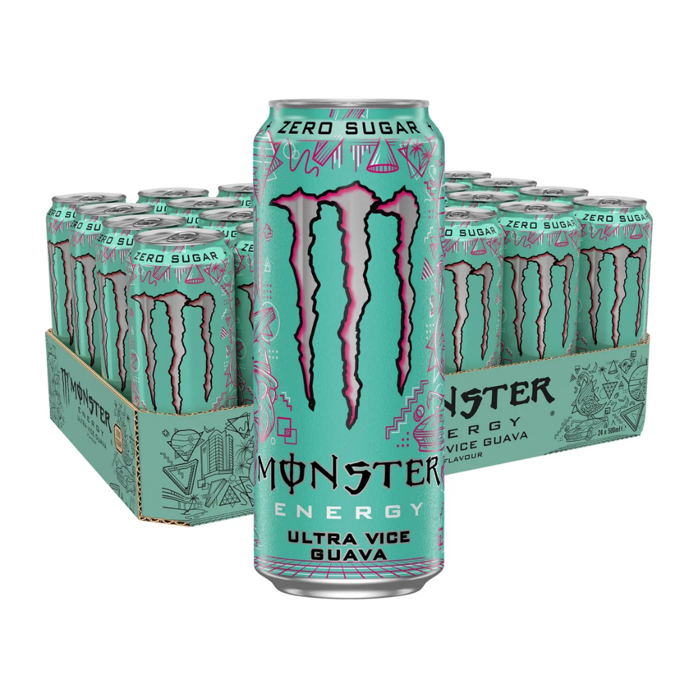 24 x Monster Energy 500 ml Ultra Vice Guava (Sugarfree)